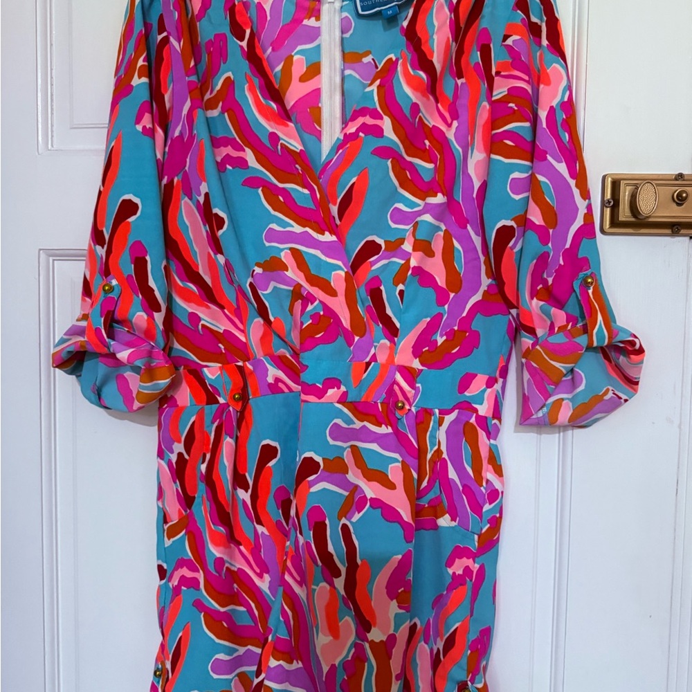 Two vibrant Multicolor Women's Dresses